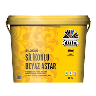 Silosan Silikonlu Beyaz Astar