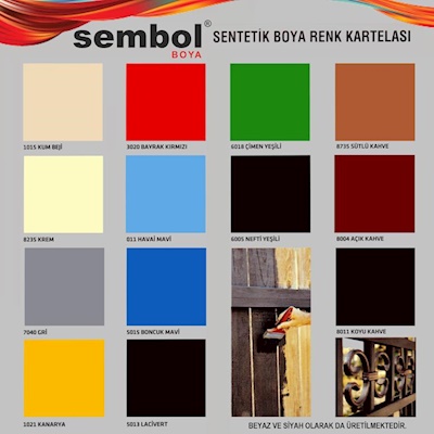 SEMBOL Sentetik Boya Renkleri
