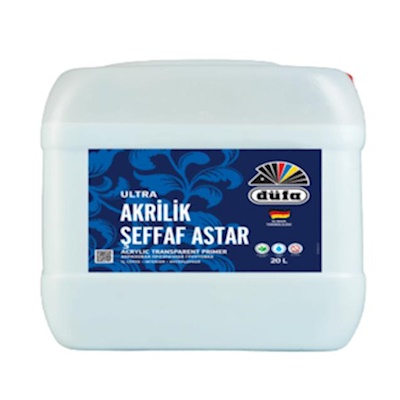 Ultra Akrilik Şeffaf Astar
